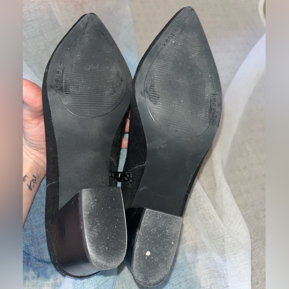 Kensie Black Block Booties 🌵7.5 - Picture 10 of 15